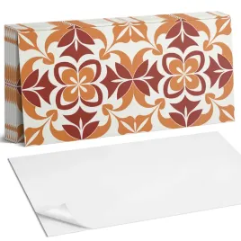 paczka-samoprzylepnych-kafelkow-pcv-kwiatowy-wzor-z-liscmi-10-szt-40x20-cm