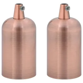 oprawki-do-zarowek-2-szt-czerwony-braz-e27
