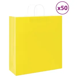 torby-papierowe-50-szt-z-uchwytami-zolte-45x17x48-cm