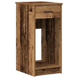 stojak-na-komputer-z-szuflada-stare-drewno-35x45x77-cm