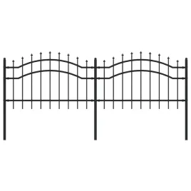 ogrodzenie-z-grotami-czarne-115-cm-malowana-pro