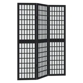 parawan-pokojowy-3-panelowy-czarny-lite-drewno