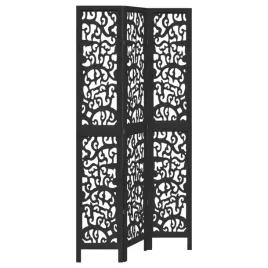 parawan-pokojowy-3-panelowy-czarny-lite-drewno