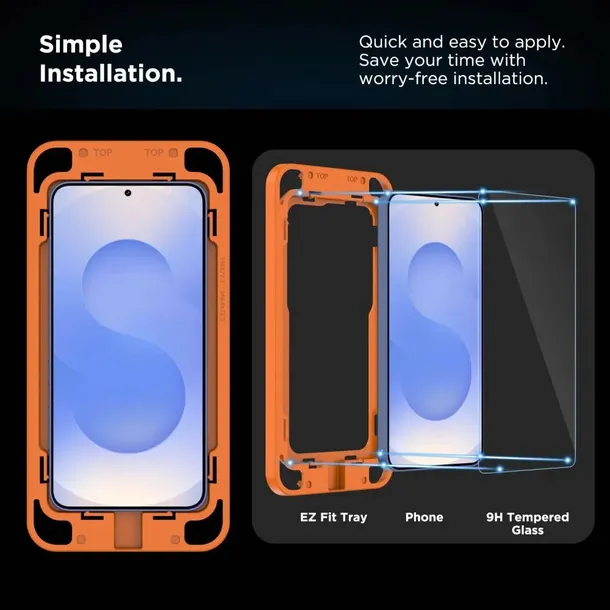 szklo-hartowane-tech-protect-quick-set-2-pack-galaxy-s25-plus-clear-dedykowany-model-samsung-s25-plus