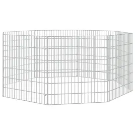 kojec-dla-zwierzat-8-paneli-54x60-cm-galwanizowane-zelazo