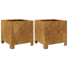 doniczki-ogrodowe-2-szt-30x30x30-cm-stal-kortenowska