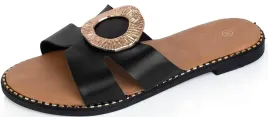 8824-czarne-skorzane-eleganckie-klapki-damskie-ozdoba-41