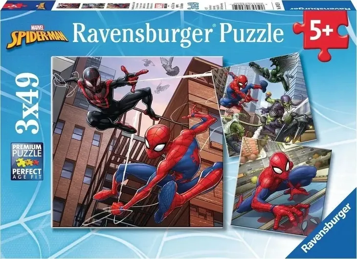 puzzle-3x49-spiderman-w-akcji-material-karton