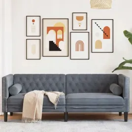 sofa-chesterfield-z-walkami-trzyosobowa-ciemnoszara-aksamit