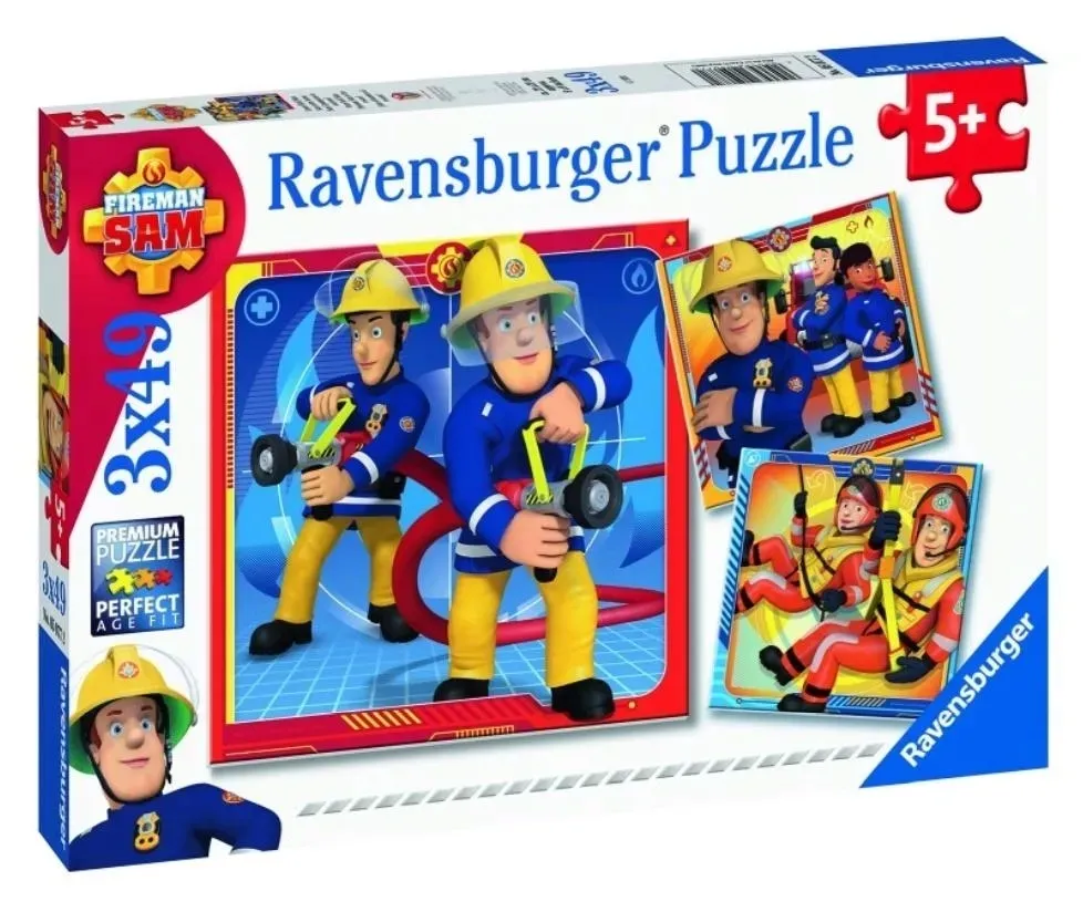 puzzle-3x49-strazak-sam-na-ratunek