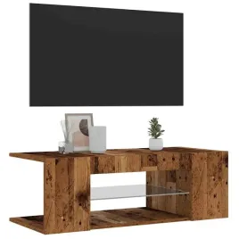 szafka-pod-tv-z-oswietleniem-led-stare-drewno-90x39x30-cm