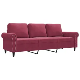 sofa-3-osobowa-winna-czerwien-180-cm-obita-aksamitem