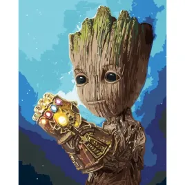 malowanie-po-numerach-z-rama-obrazy-do-malowania-groot-marvel-40x50-cm
