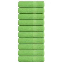 reczniki-kapielowe-10-szt-zielone-100x150-cm-bawelna-100percent