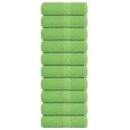 reczniki-hotelowe-10-szt-zielone-30x50-cm-bawelna-100percent