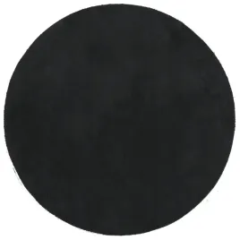 dywan-huarte-z-krotkim-wlosiem-czarny-o-100-cm