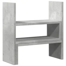 organizer-na-biurko-regulowany-szarosc-betonu-40x17x41-cm