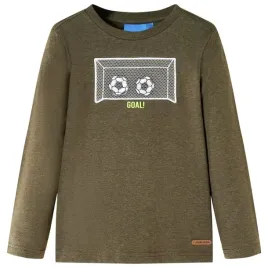 koszulka-dziecieca-z-dlugimi-rekawami-khaki-melanz-116