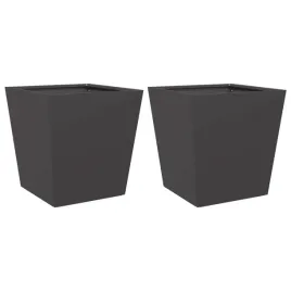 donice-ogrodowe-2-szt-czarne-40x40x40-cm-stalowe