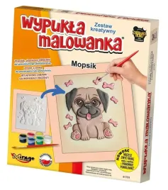 wypukla-malowanka-maly-mopsik