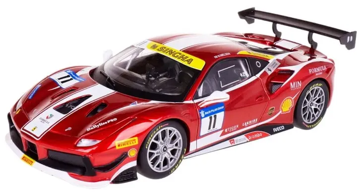 ferrari-488-challenge-1-24-bburago-stan-nowy-stan-opakowania-oryginalne