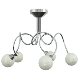 lampa-sufitowa-okragle-szklane-klosze-5-zarowek-led-g9