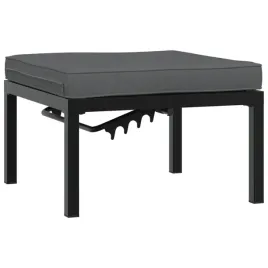 stolek-ogrodowy-z-poduszka-czarny-aluminium
