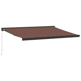 recznie-zwijana-markiza-brazowa-400x300-cm