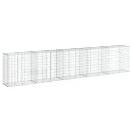 kosz-gabionowy-z-pokrywa-500x50x100-cm-galwanizowane-zelazo