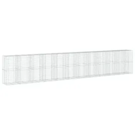 kosz-gabionowy-z-pokrywa-1150x100x200-cm-galwanizowane-zelazo