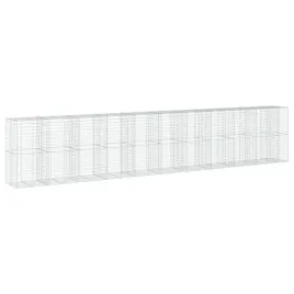 kosz-gabionowy-z-pokrywa-1050x100x200-cm-galwanizowane-zelazo
