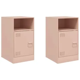 szafki-nocne-2-szt-rozowe-345x39x62-cm-stal