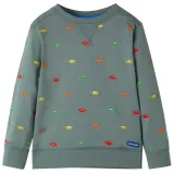 bluza-dziecieca-khaki-128-stan-nowy-marka-inna-marka