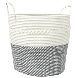 kosz-do-przechowywania-szaro-bialy-o43x38-cm