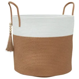 kosz-do-przechowywania-brazowo-bialy-o40x35-c
