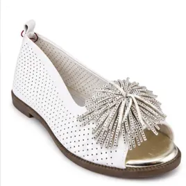 biale-baleriny-damskie-azurowe-peep-toe-z-ozdoba-cyrkoniowa-36
