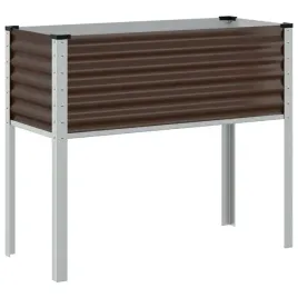 donica-ogrodowa-brazowa-100x41x90-cm-stal
