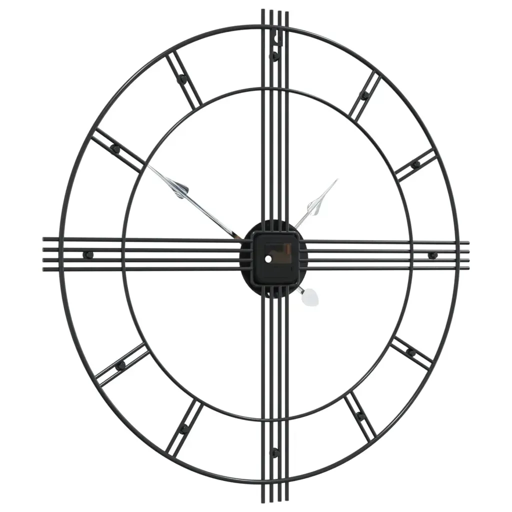 zegar-scienny-czarny-o60-cm-zelazo-stan-nowy