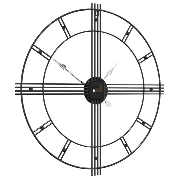 zegar-scienny-czarny-o60-cm-zelazo-stan-nowy-kolor-czarny