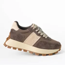 sneakersy-damskie-na-platformie-skora-tkanina-braz-bez-41