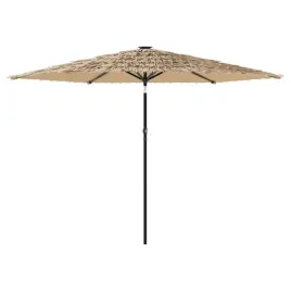 parasol-ogrodowy-z-led-stalowy-slupek-brazowy