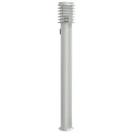 lampa-ogrodowa-na-slupku-z-gniazdkiem-srebrna
