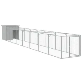 buda-dla-psa-z-wybiegiem-jasnoszara-110x813x110