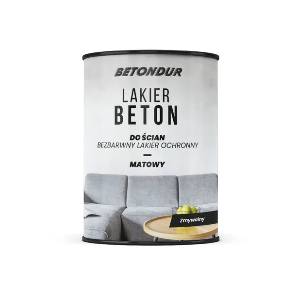 Lakier Zabezpieczający Betondur BETON Bezbarwny Do Ścian Pojemność 1L