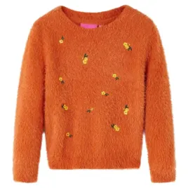 sweter-dzieciecy-z-dzianiny-palony-pomarancz-1