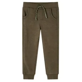 dzieciece-spodnie-dresowe-melanz-khaki-104