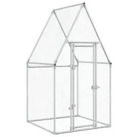klatka-dla-kurczat-srebrna-100x100x190-cm-stal-galwanizowana