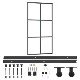 drzwi-przesuwne-z-osprzetem-szklo-esg-i-aluminium-102x205-cm