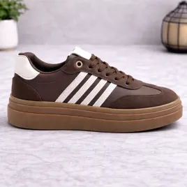 brazowe-sneakersy-na-platformie-z-kontrastowymi-paskami-38