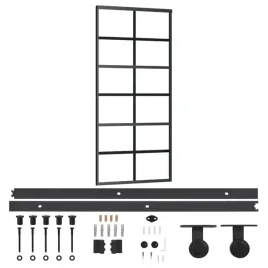 drzwi-przesuwne-z-osprzetem-szklo-esg-i-aluminium-90x205-cm
